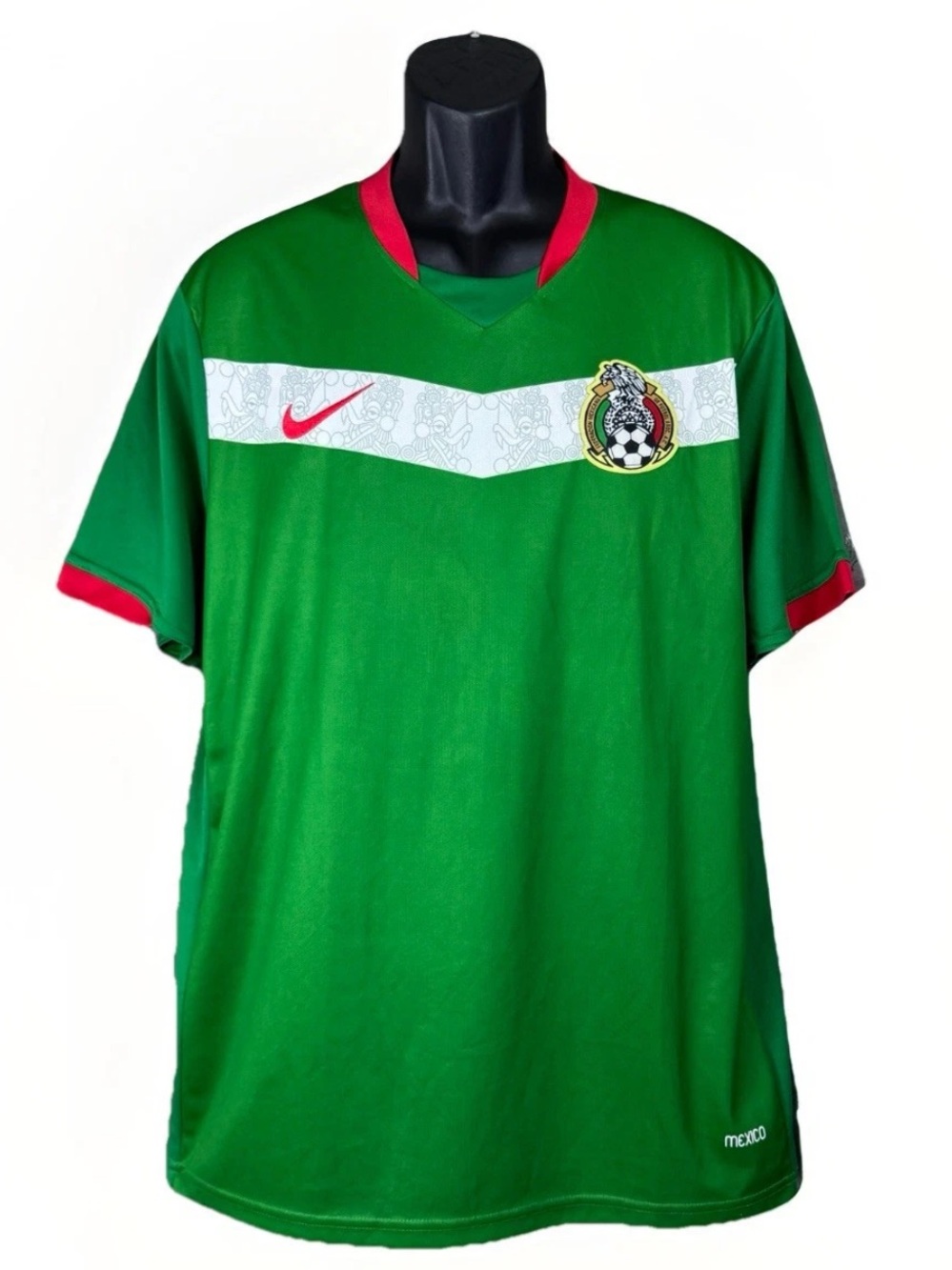 Vintage Mexico Home 2006 World Cup Jersey Nike Sphere Dry Green Men’s Size XL